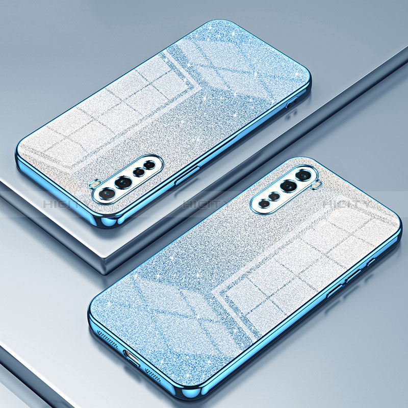 Silikon Schutzhülle Ultra Dünn Flexible Tasche Durchsichtig Transparent SY2 für OnePlus Nord Blau