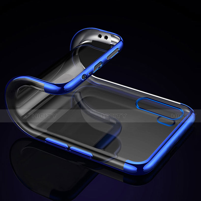 Silikon Schutzhülle Ultra Dünn Flexible Tasche Durchsichtig Transparent Z01 für Oppo A91 groß