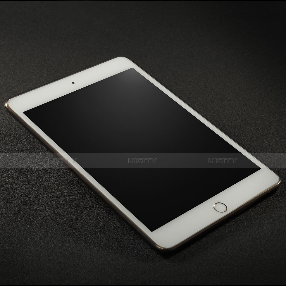 Silikon Schutzhülle Ultra Dünn Handyhülle Hülle Durchsichtig Transparent für Apple iPad Mini 4 Gold groß