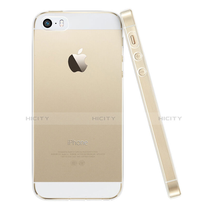 Silikon Schutzhülle Ultra Dünn Hülle Durchsichtig Transparent für Apple iPhone 5 Klar