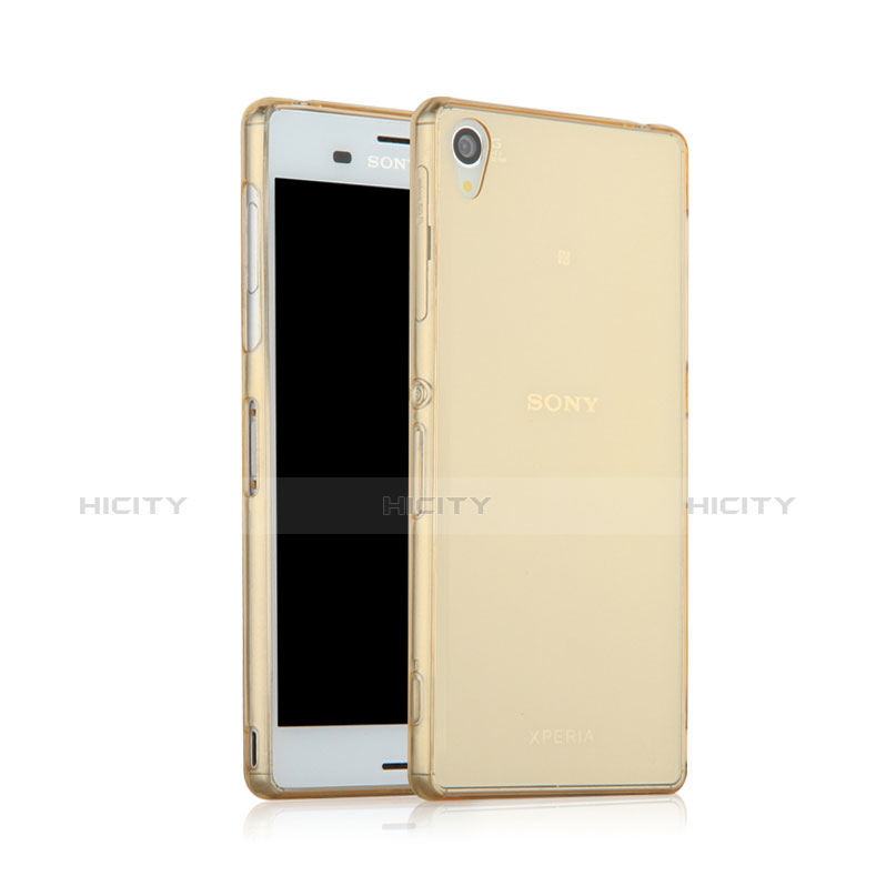 Silikon Schutzhülle Ultra Dünn Hülle Durchsichtig Transparent für Sony Xperia Z3 Gold Plus