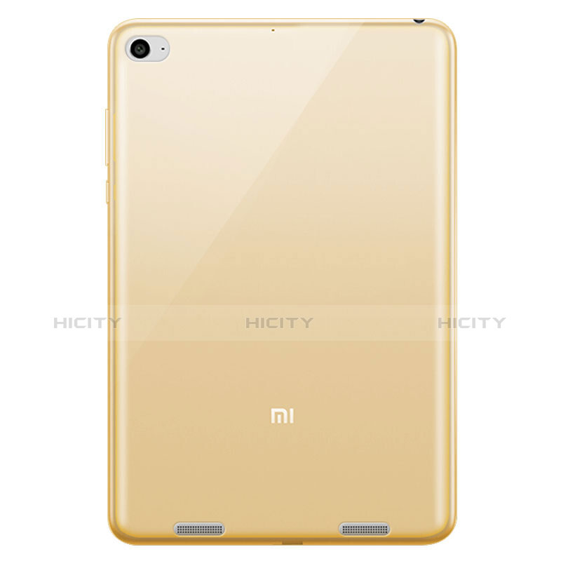Silikon Schutzhülle Ultra Dünn Hülle Durchsichtig Transparent für Xiaomi Mi Pad 3 Gold
