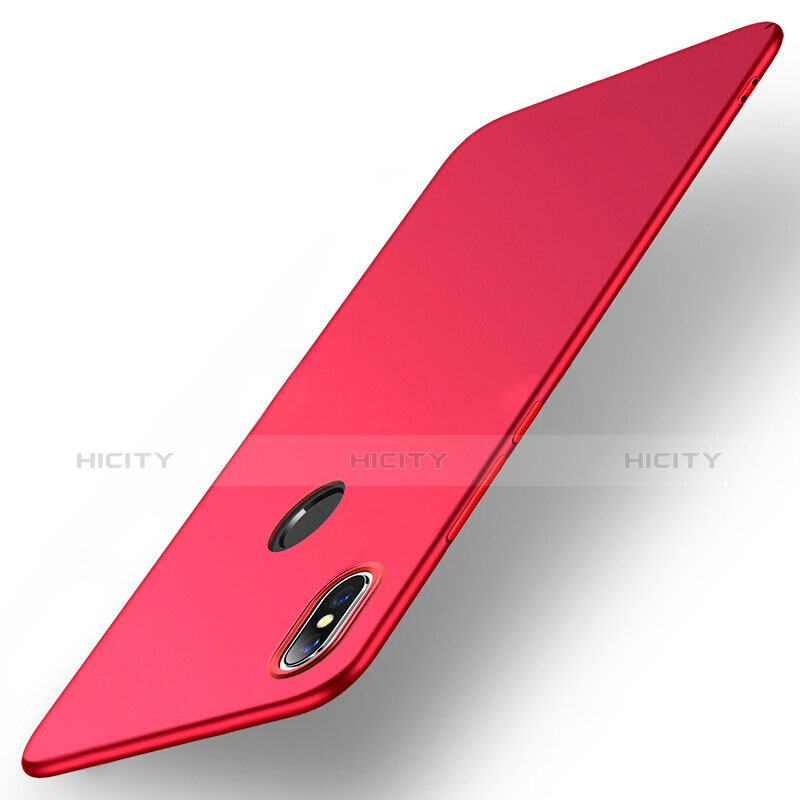 Silikon Schutzhülle Ultra Dünn Hülle für Xiaomi Mi Mix 2S Rot groß