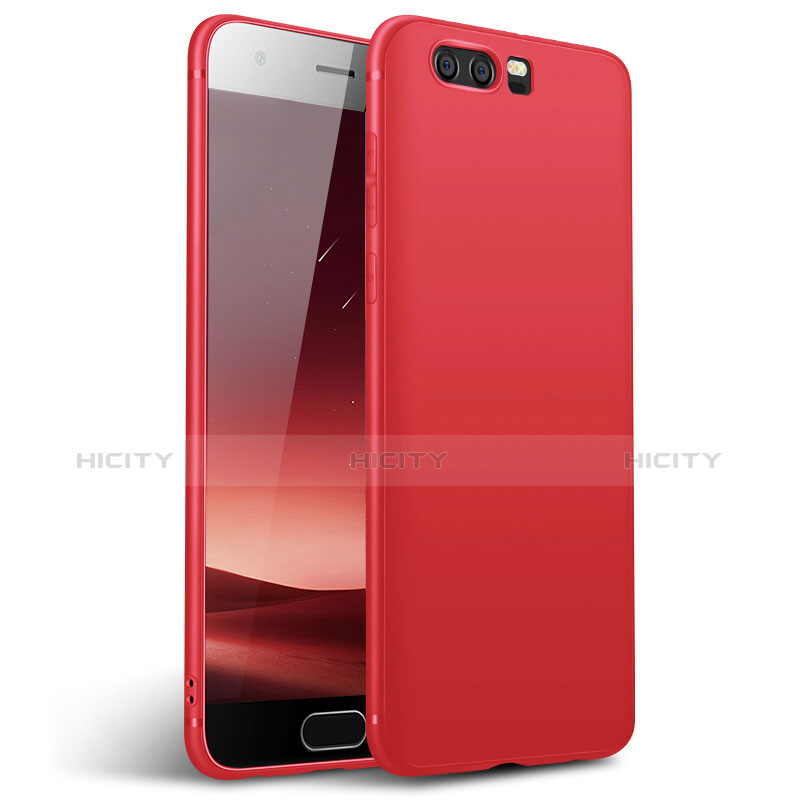 Silikon Schutzhülle Ultra Dünn Hülle S02 für Huawei Honor 9 Rot Plus