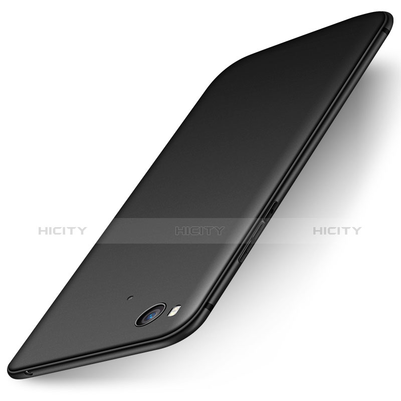 Silikon Schutzhülle Ultra Dünn Hülle S04 für Xiaomi Mi 5S Schwarz Plus