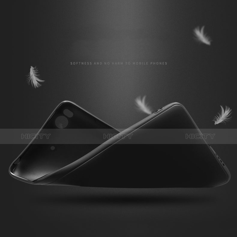Silikon Schutzhülle Ultra Dünn Hülle S04 für Xiaomi Mi 5S Schwarz groß