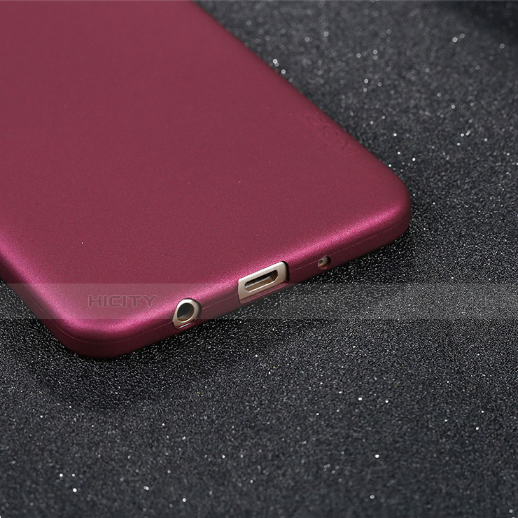 Silikon Schutzhülle Ultra Dünn Hülle Silikon für Samsung Galaxy J7 Prime Rot