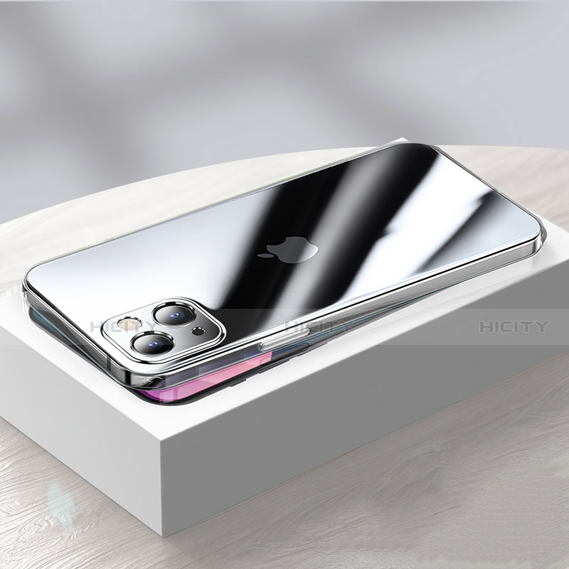 Silikon Schutzhülle Ultra Dünn Tasche Durchsichtig Transparent A05 für Apple iPhone 13 Mini Klar