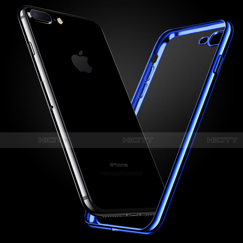 Silikon Schutzhülle Ultra Dünn Tasche Durchsichtig Transparent C02 für Apple iPhone SE (2020) groß