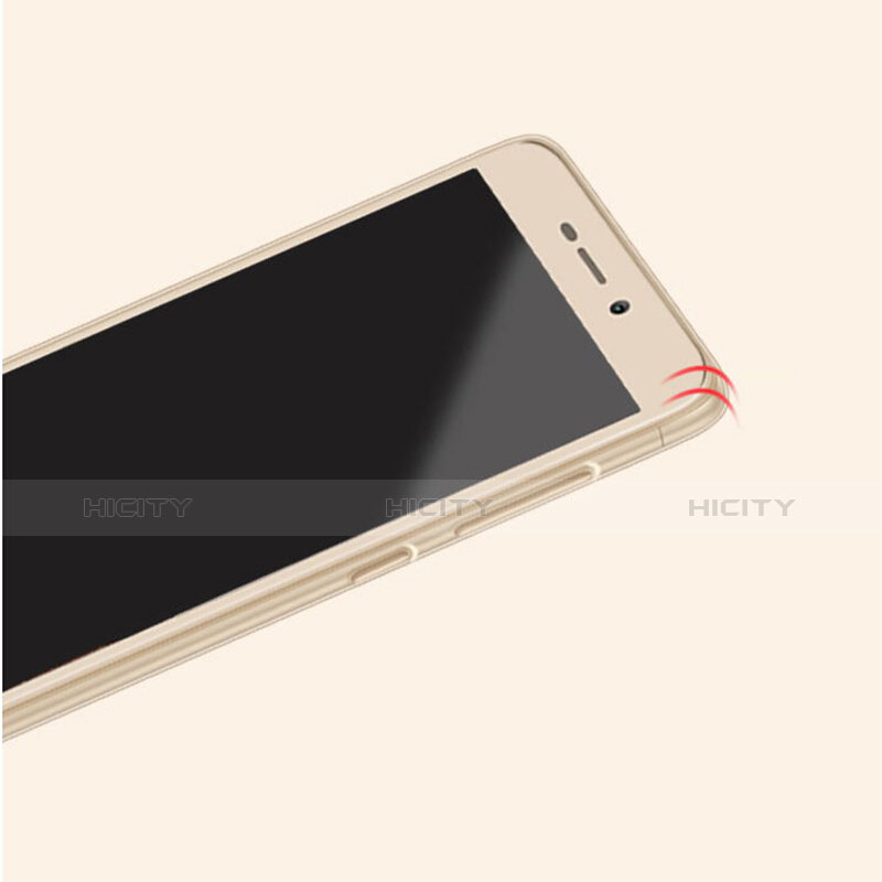 Silikon Schutzhülle Ultra Dünn Tasche Durchsichtig Transparent für Xiaomi Redmi 3 Pro Gold