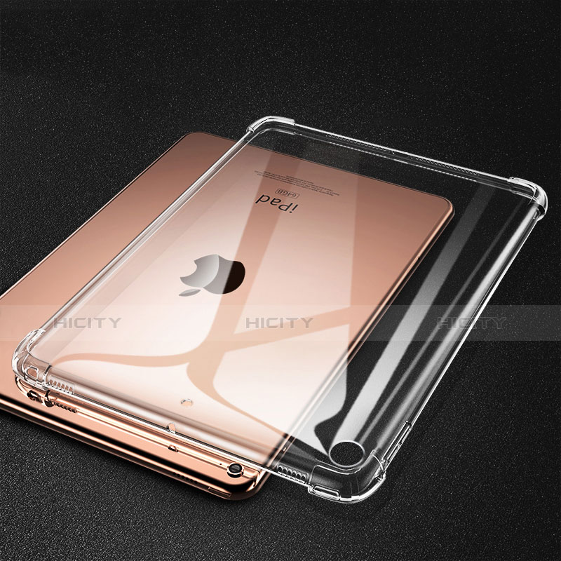 Silikon Schutzhülle Ultra Dünn Tasche Durchsichtig Transparent H01 für Apple iPad Mini 5 (2019) groß