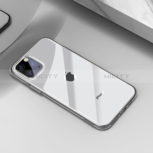 Silikon Schutzhülle Ultra Dünn Tasche Durchsichtig Transparent H01 für Apple iPhone 11 Pro