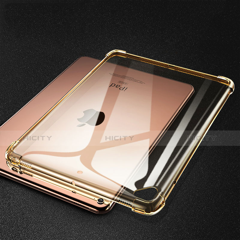 Silikon Schutzhülle Ultra Dünn Tasche Durchsichtig Transparent H01 für Apple New iPad 9.7 (2017) groß