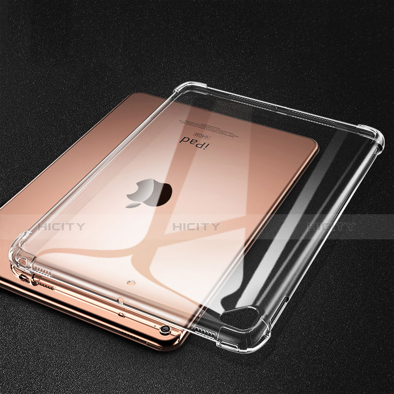 Silikon Schutzhülle Ultra Dünn Tasche Durchsichtig Transparent H01 für Apple New iPad 9.7 (2017) groß