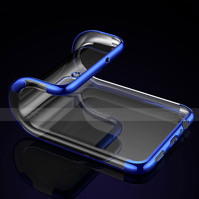 Silikon Schutzhülle Ultra Dünn Tasche Durchsichtig Transparent H01 für Huawei Enjoy 7S