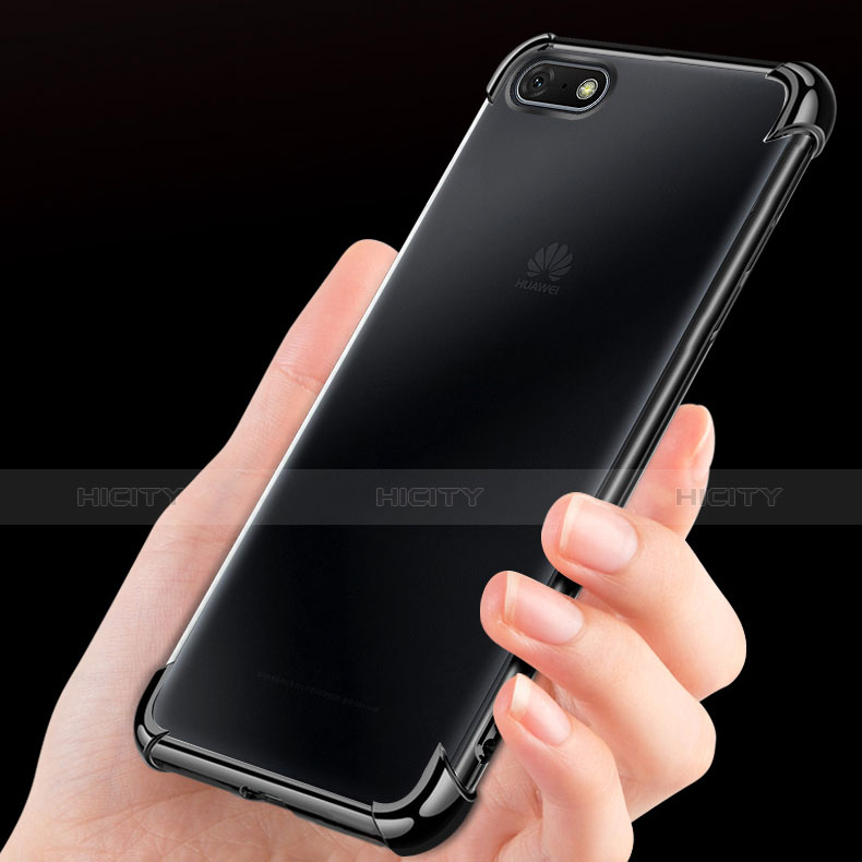 Silikon Schutzhülle Ultra Dünn Tasche Durchsichtig Transparent H01 für Huawei Enjoy 8e Lite