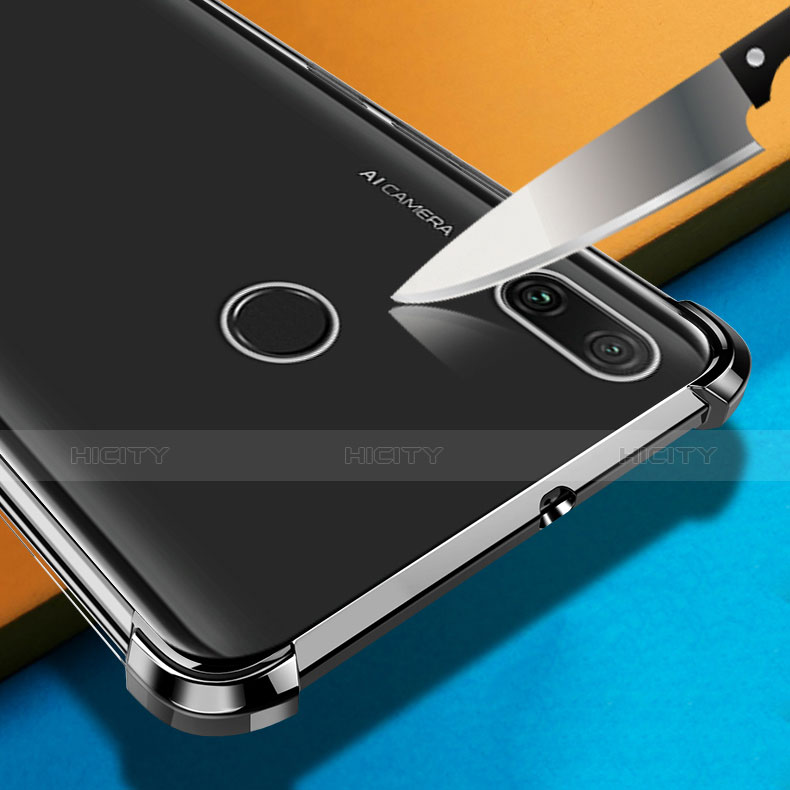 Silikon Schutzhülle Ultra Dünn Tasche Durchsichtig Transparent H01 für Huawei Enjoy 9 Plus groß