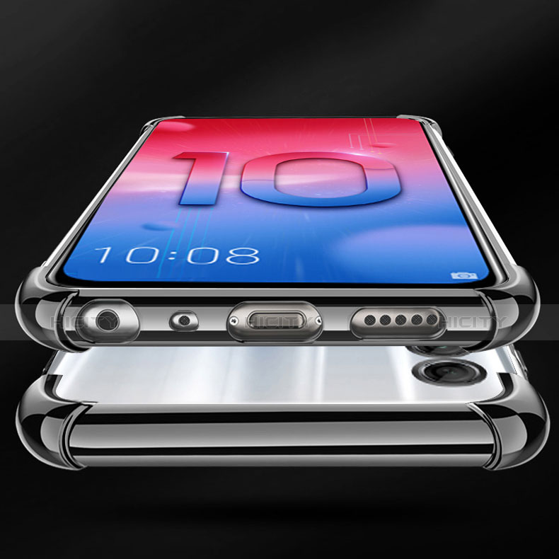 Silikon Schutzhülle Ultra Dünn Tasche Durchsichtig Transparent H01 für Huawei Honor 10 Lite