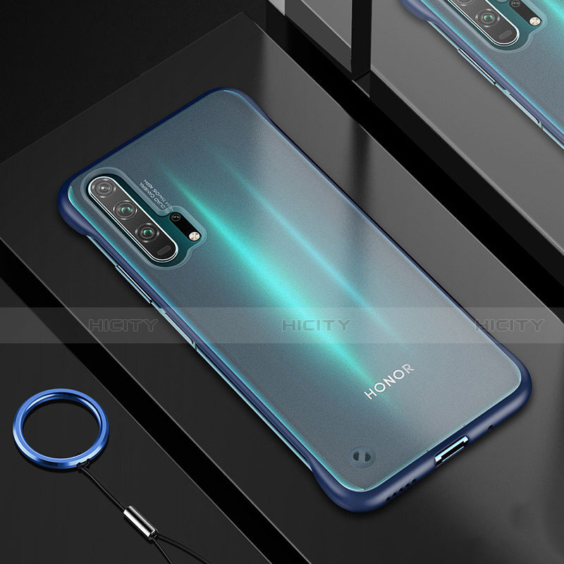 Silikon Schutzhülle Ultra Dünn Tasche Durchsichtig Transparent H01 für Huawei Honor 20 Pro