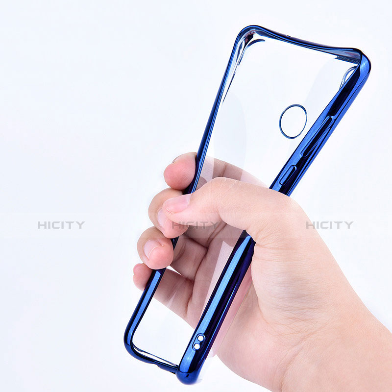 Silikon Schutzhülle Ultra Dünn Tasche Durchsichtig Transparent H01 für Huawei Honor 8X groß