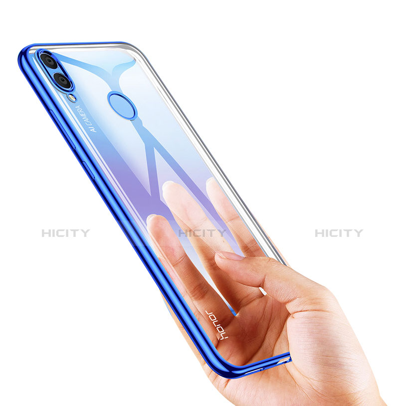 Silikon Schutzhülle Ultra Dünn Tasche Durchsichtig Transparent H01 für Huawei Honor 8X groß