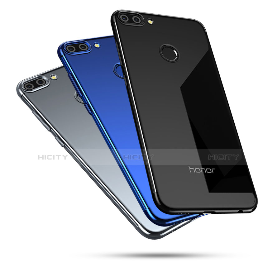 Silikon Schutzhülle Ultra Dünn Tasche Durchsichtig Transparent H01 für Huawei Honor 9i groß
