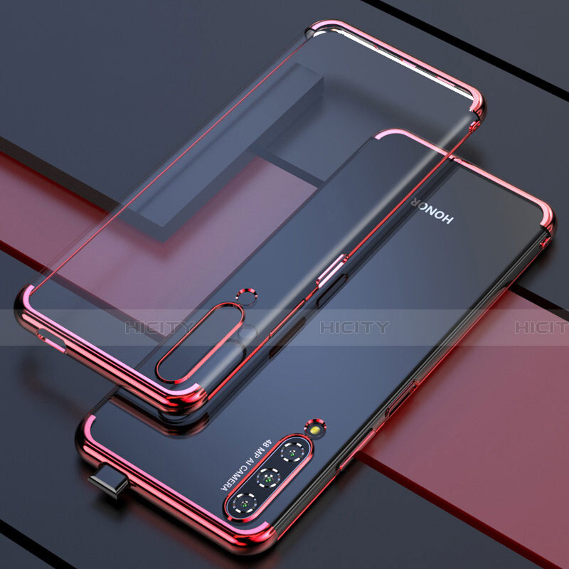 Silikon Schutzhülle Ultra Dünn Tasche Durchsichtig Transparent H01 für Huawei Honor 9X Pro
