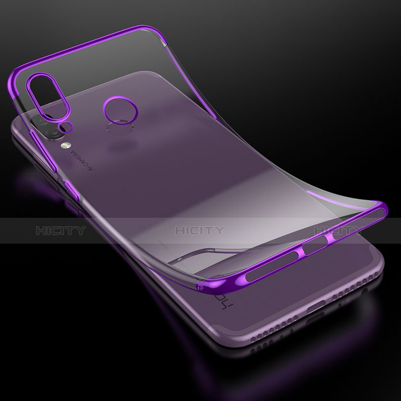 Silikon Schutzhülle Ultra Dünn Tasche Durchsichtig Transparent H01 für Huawei Honor Note 10