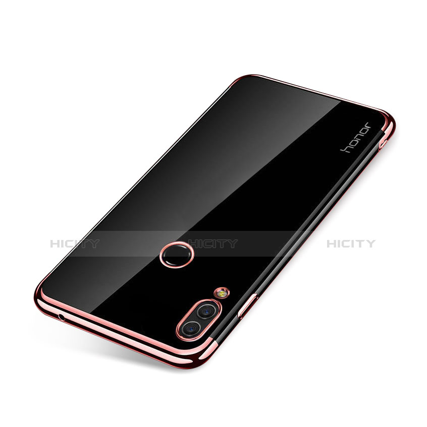 Silikon Schutzhülle Ultra Dünn Tasche Durchsichtig Transparent H01 für Huawei Honor Note 10 Rosegold Plus