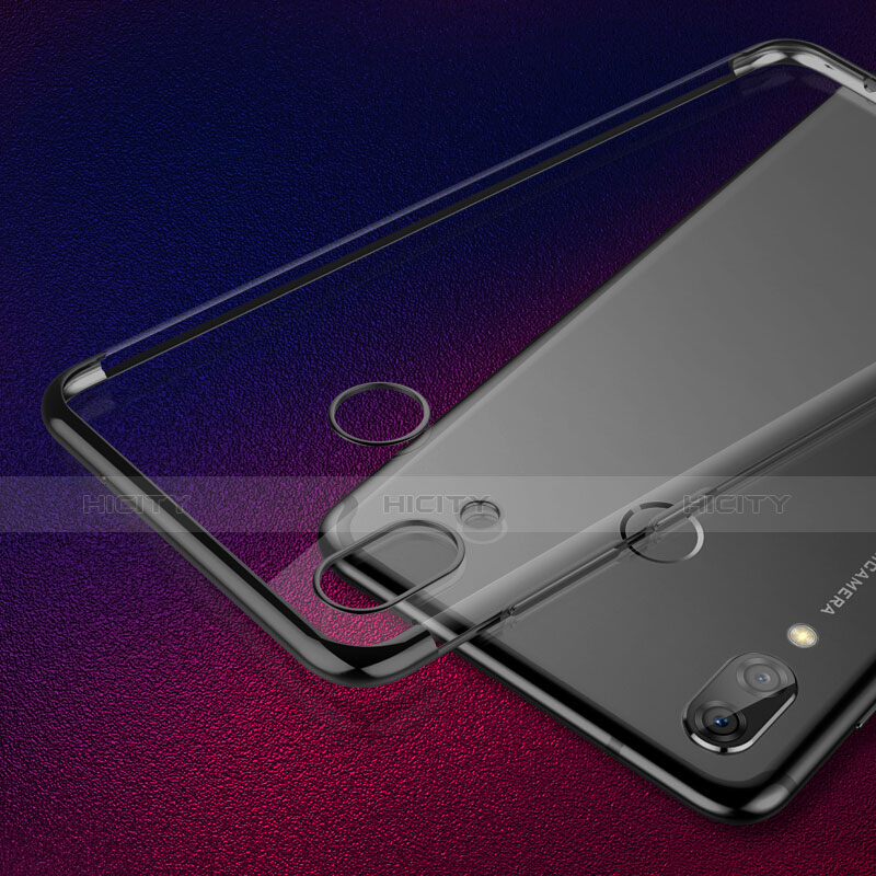 Silikon Schutzhülle Ultra Dünn Tasche Durchsichtig Transparent H01 für Huawei Honor Play groß