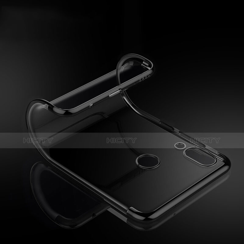Silikon Schutzhülle Ultra Dünn Tasche Durchsichtig Transparent H01 für Huawei Honor Play groß
