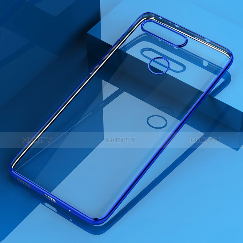 Silikon Schutzhülle Ultra Dünn Tasche Durchsichtig Transparent H01 für Huawei Honor V20