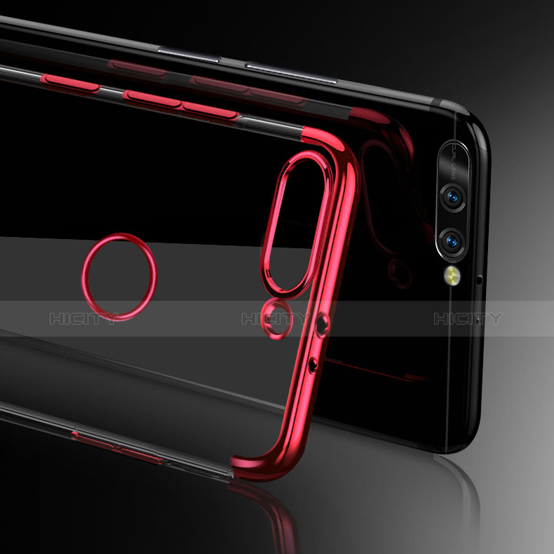 Silikon Schutzhülle Ultra Dünn Tasche Durchsichtig Transparent H01 für Huawei Honor V9