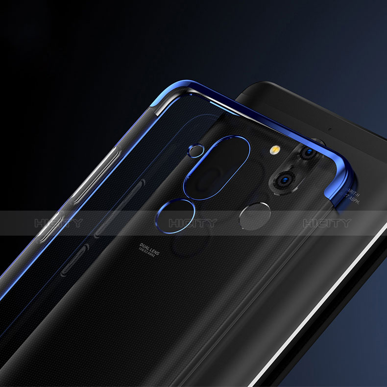 Silikon Schutzhülle Ultra Dünn Tasche Durchsichtig Transparent H01 für Huawei Mate 20 Lite groß