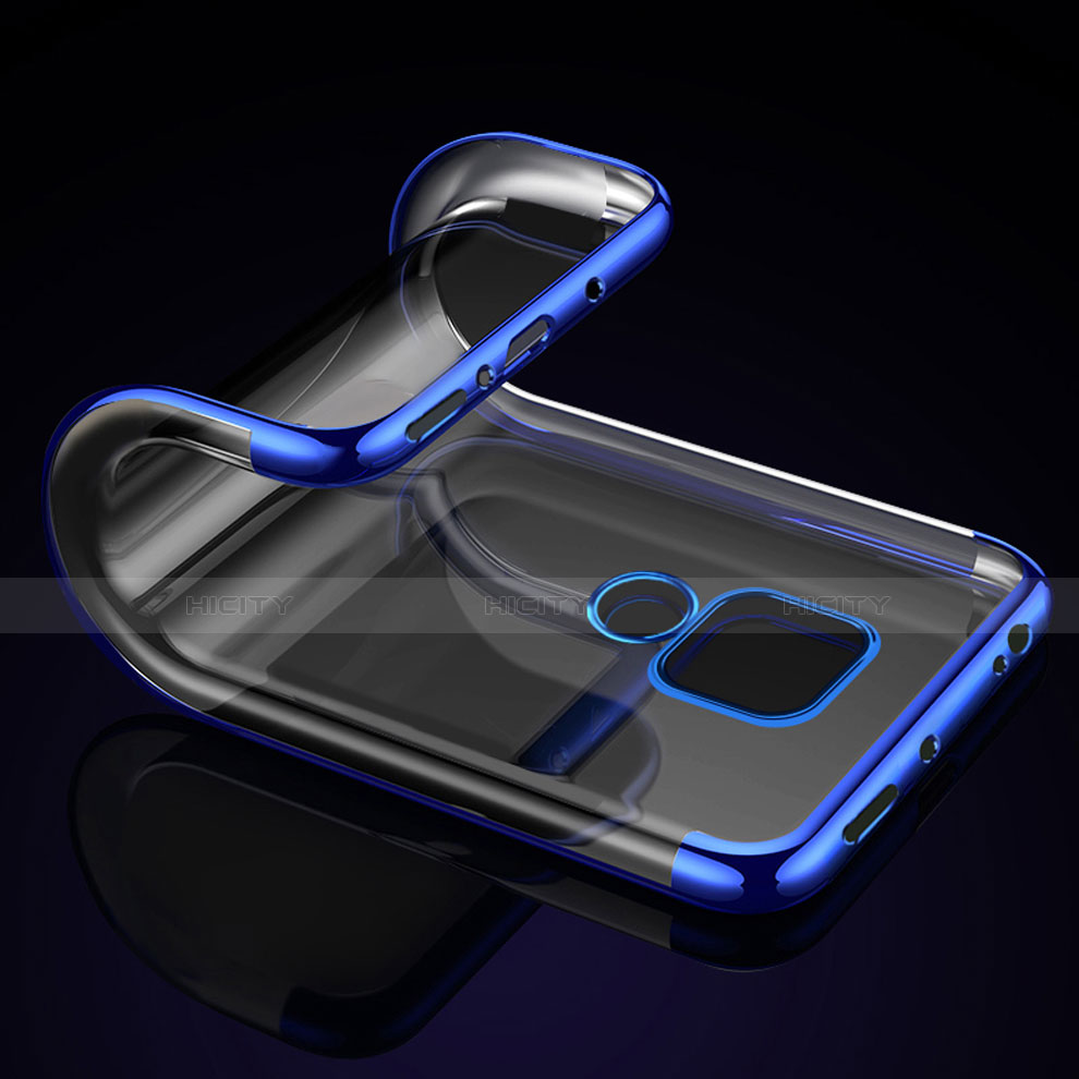 Silikon Schutzhülle Ultra Dünn Tasche Durchsichtig Transparent H01 für Huawei Mate 20 X groß
