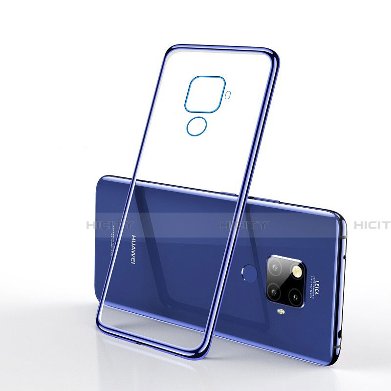 Silikon Schutzhülle Ultra Dünn Tasche Durchsichtig Transparent H01 für Huawei Mate 30 Lite