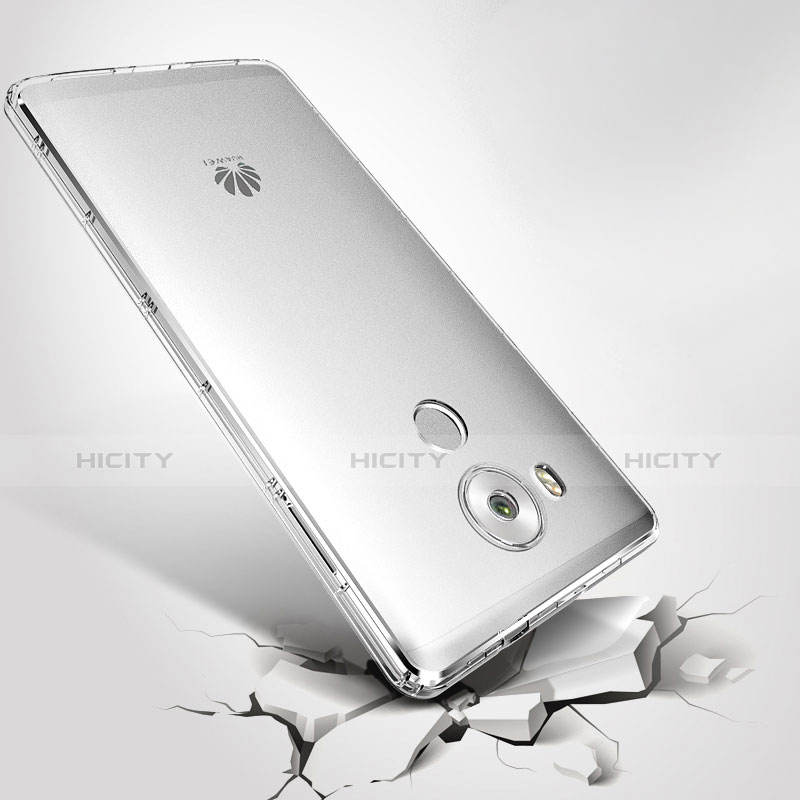 Silikon Schutzhülle Ultra Dünn Tasche Durchsichtig Transparent H01 für Huawei Mate 8
