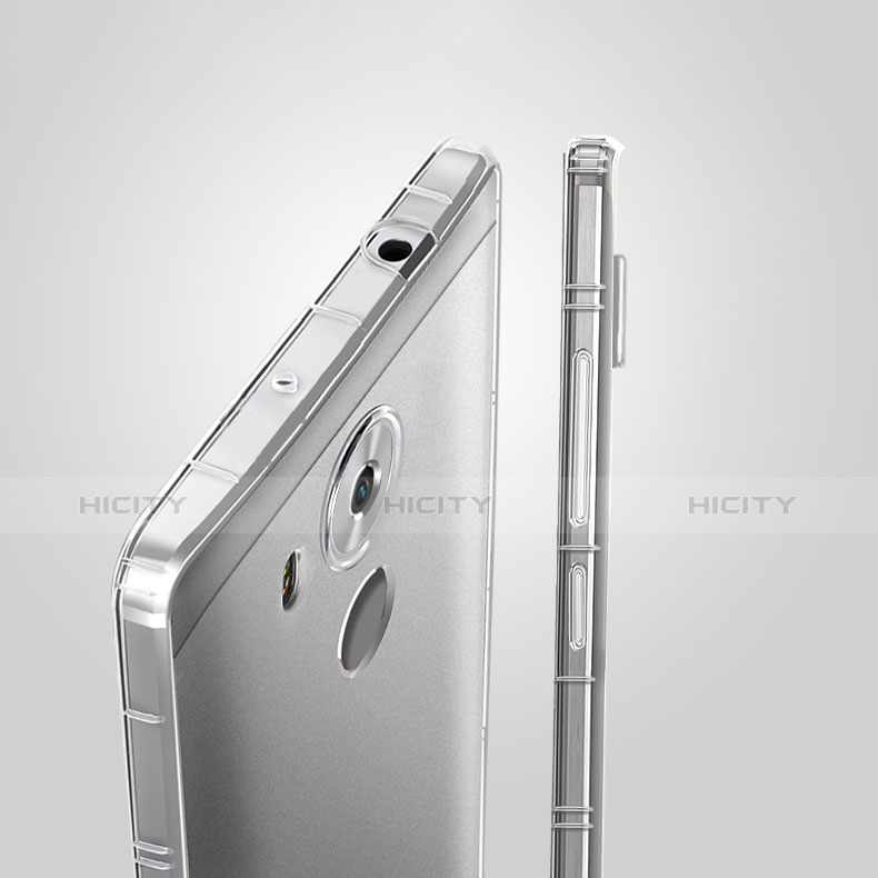 Silikon Schutzhülle Ultra Dünn Tasche Durchsichtig Transparent H01 für Huawei Mate 8