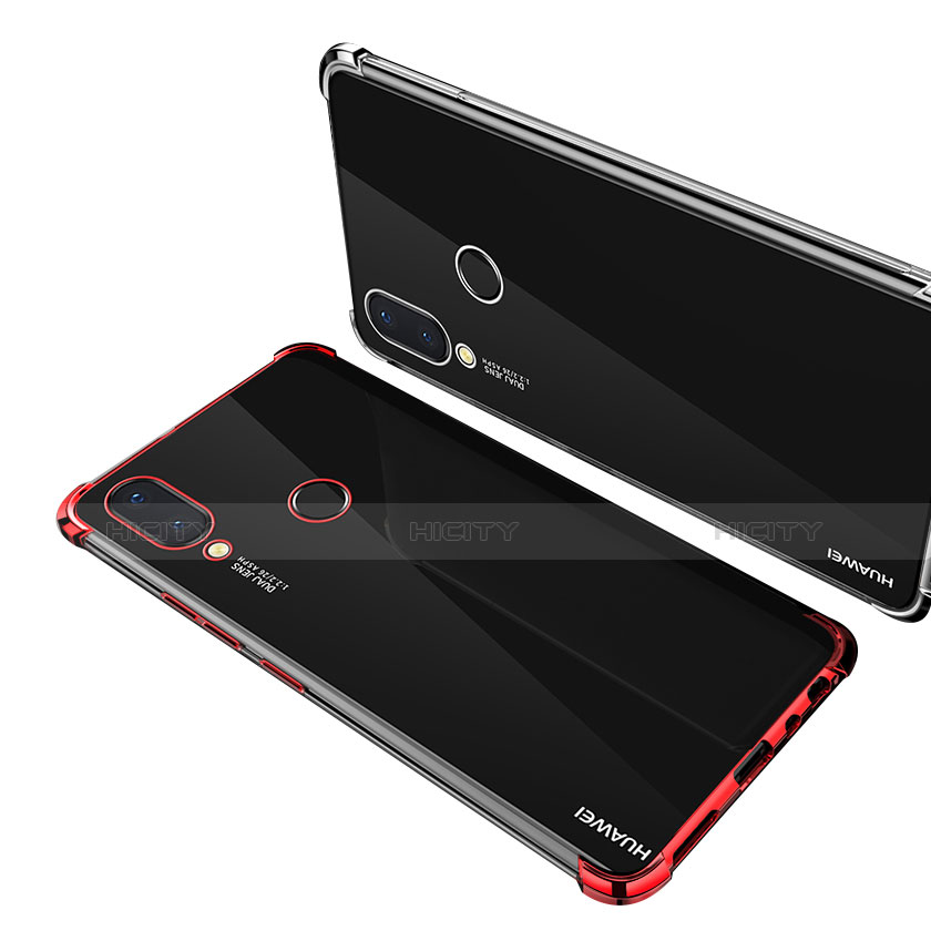 Silikon Schutzhülle Ultra Dünn Tasche Durchsichtig Transparent H01 für Huawei Nova 3i groß