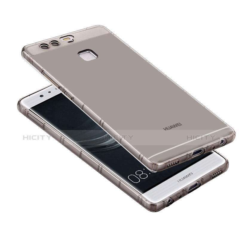 Silikon Schutzhülle Ultra Dünn Tasche Durchsichtig Transparent H01 für Huawei P9