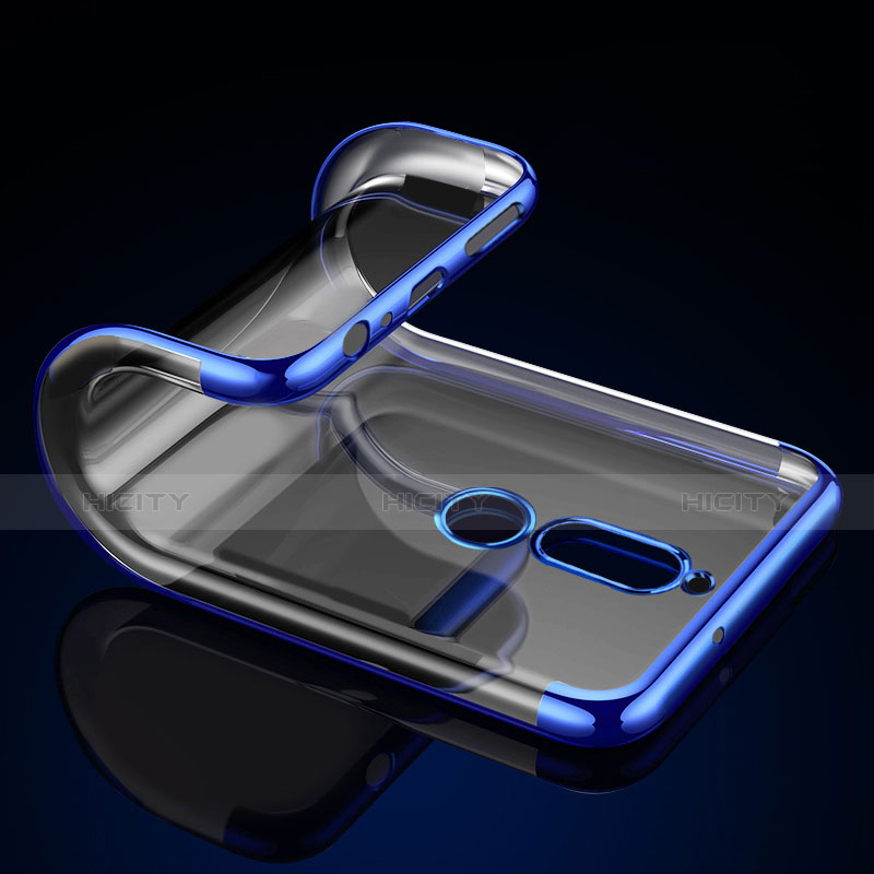 Silikon Schutzhülle Ultra Dünn Tasche Durchsichtig Transparent H01 für Huawei Rhone