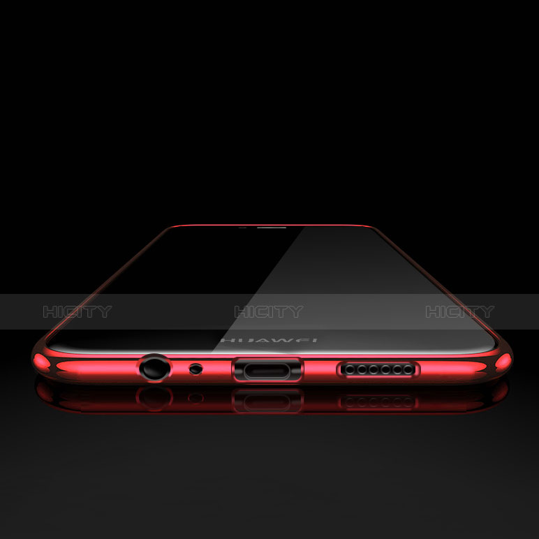 Silikon Schutzhülle Ultra Dünn Tasche Durchsichtig Transparent H01 für Huawei Rhone groß