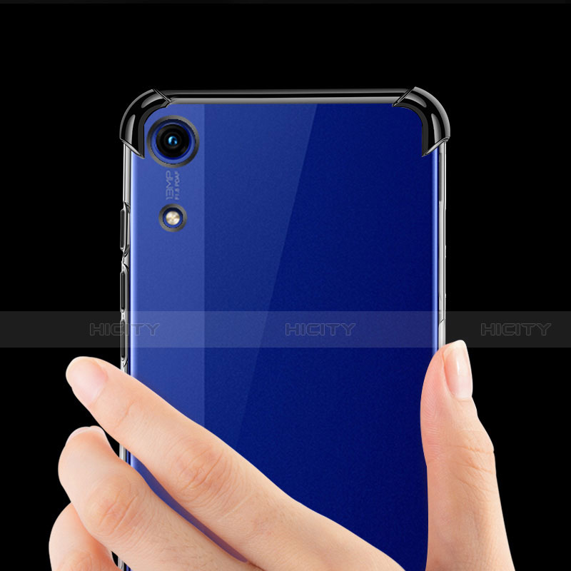 Silikon Schutzhülle Ultra Dünn Tasche Durchsichtig Transparent H01 für Huawei Y6 (2019)