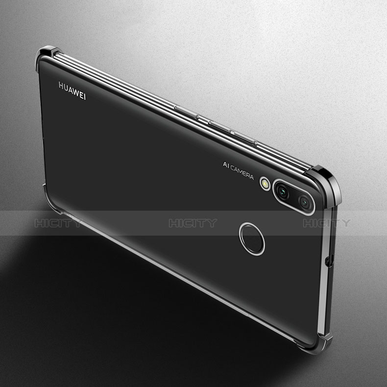 Silikon Schutzhülle Ultra Dünn Tasche Durchsichtig Transparent H01 für Huawei Y9 (2019) groß