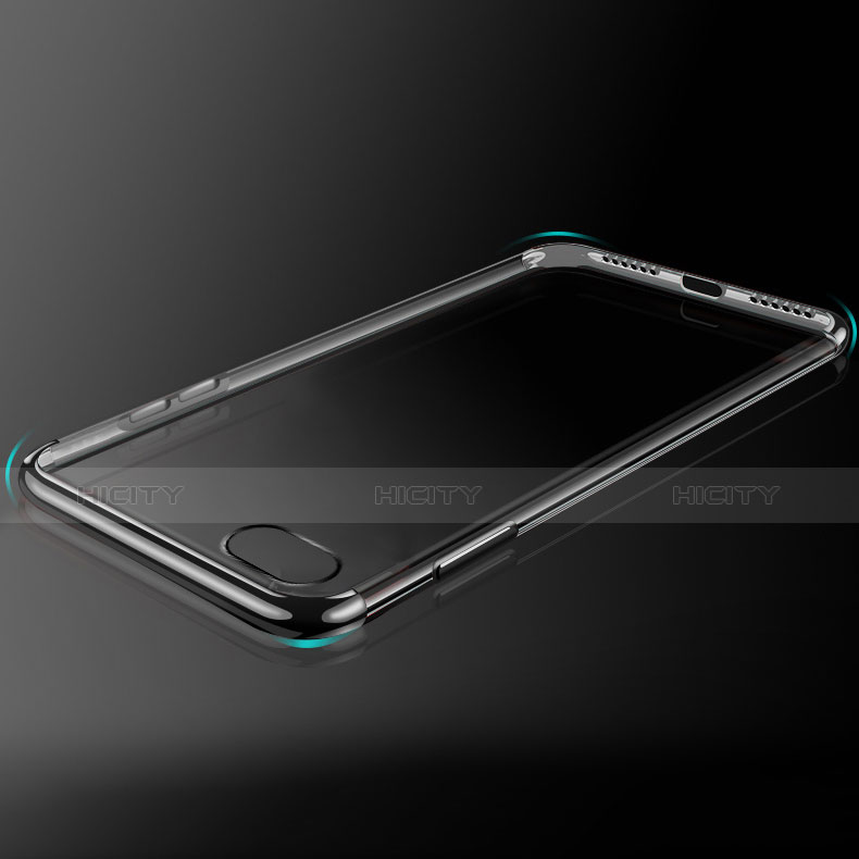 Silikon Schutzhülle Ultra Dünn Tasche Durchsichtig Transparent H01 für Oppo A3 groß