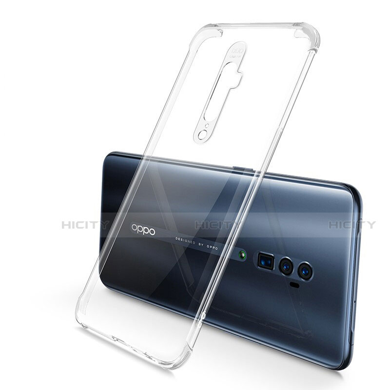 Silikon Schutzhülle Ultra Dünn Tasche Durchsichtig Transparent H01 für Oppo Reno 10X Zoom groß