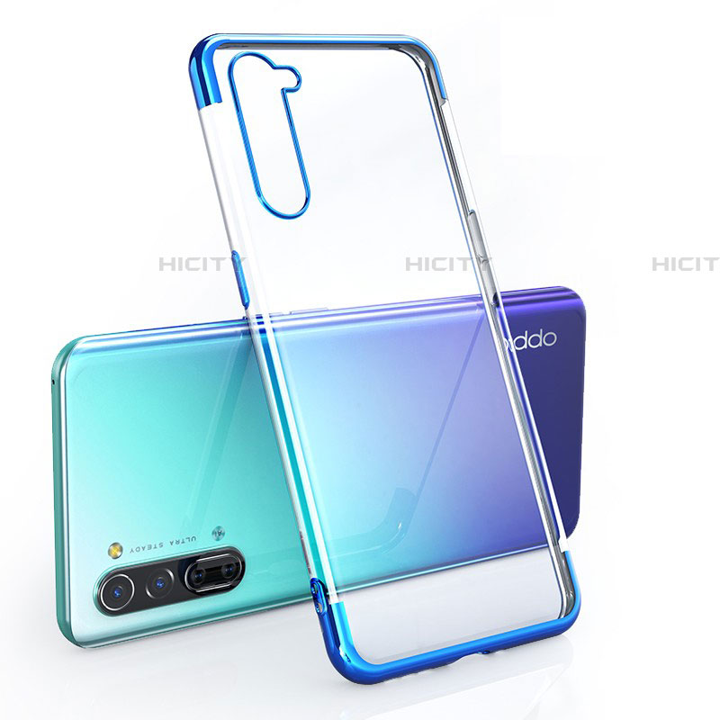 Silikon Schutzhülle Ultra Dünn Tasche Durchsichtig Transparent H01 für Oppo Reno3 groß