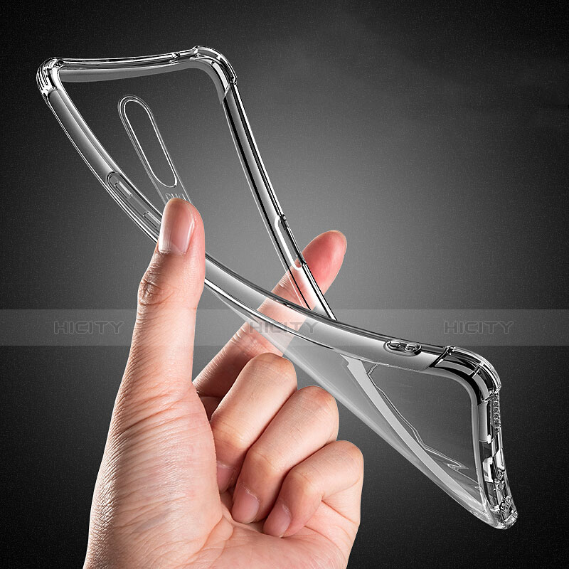 Silikon Schutzhülle Ultra Dünn Tasche Durchsichtig Transparent H01 für Oppo RX17 Pro