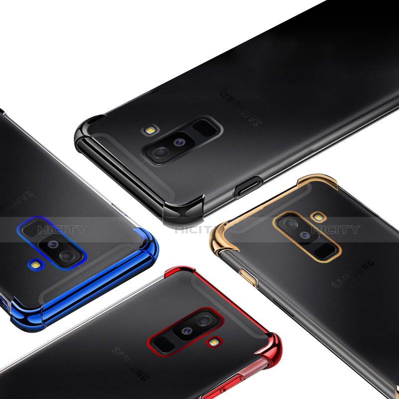 Silikon Schutzhülle Ultra Dünn Tasche Durchsichtig Transparent H01 für Samsung Galaxy A6 Plus (2018)