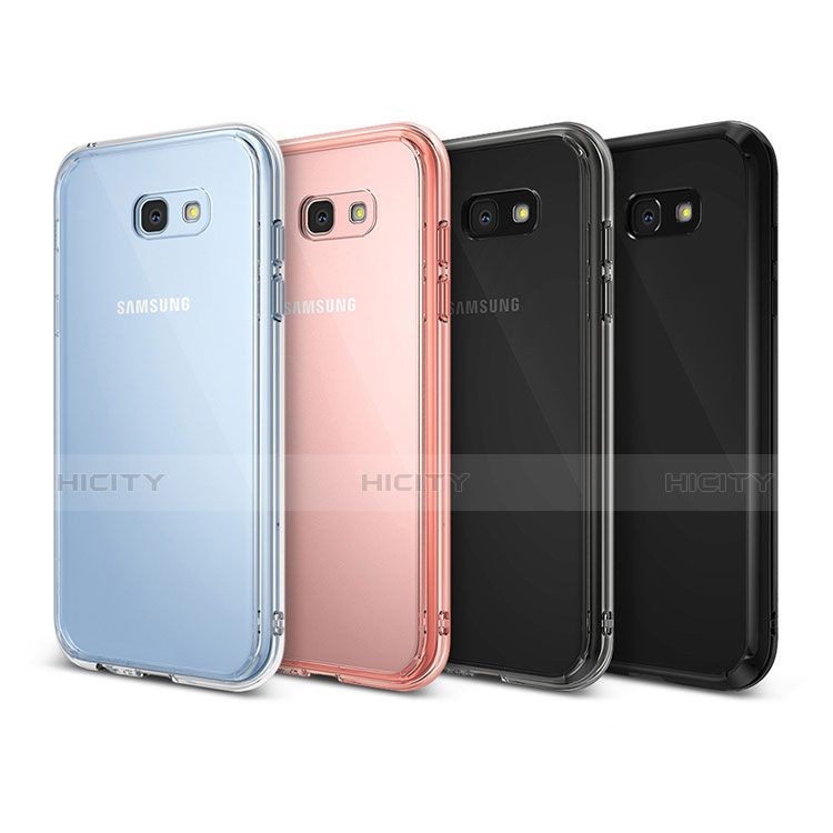 Silikon Schutzhülle Ultra Dünn Tasche Durchsichtig Transparent H01 für Samsung Galaxy A7 (2017) A720F